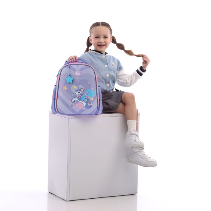 Рюкзак GoPack Education напівкаркасний GO25-165S-1 Cute Pony    