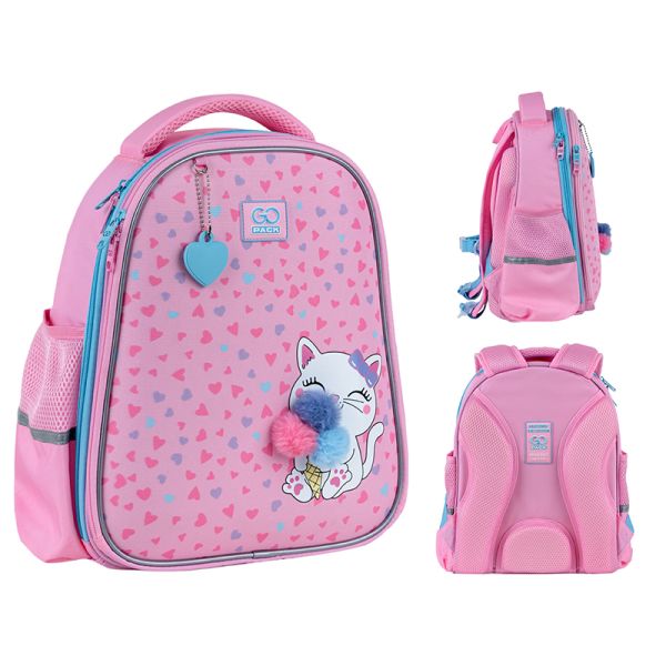 Рюкзак GoPack Education напівкаркасний GO25-165S-2 Fluffy Kitten