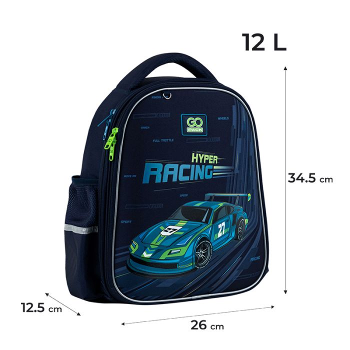 Рюкзак GoPack Education напівкаркасний GO25-165S-4 Speedway
