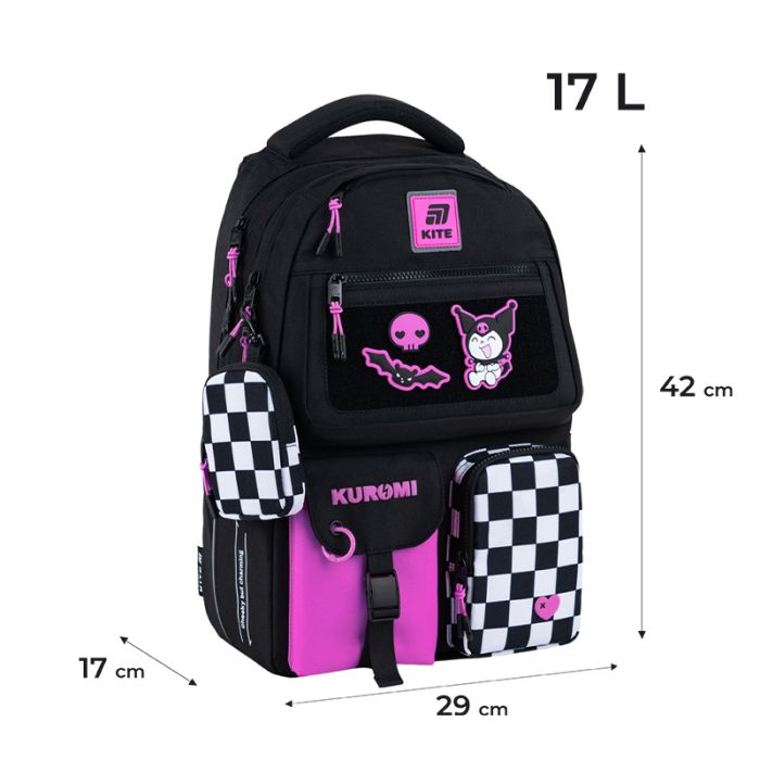Рюкзак Kite Education teens HK25-2587M-2 Kuromi