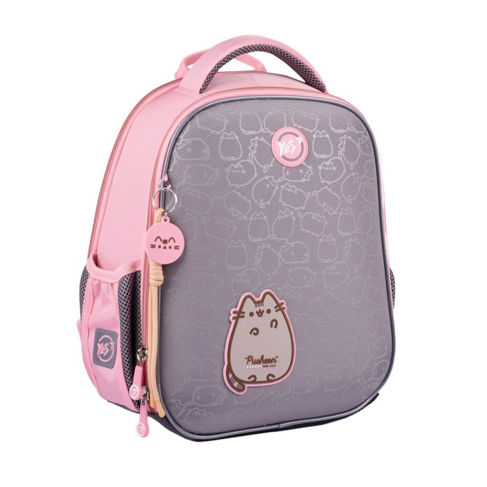 Рюкзак шкільний каркасний YES H-100 "Pusheen Fatty" 35*28*15см., 559851