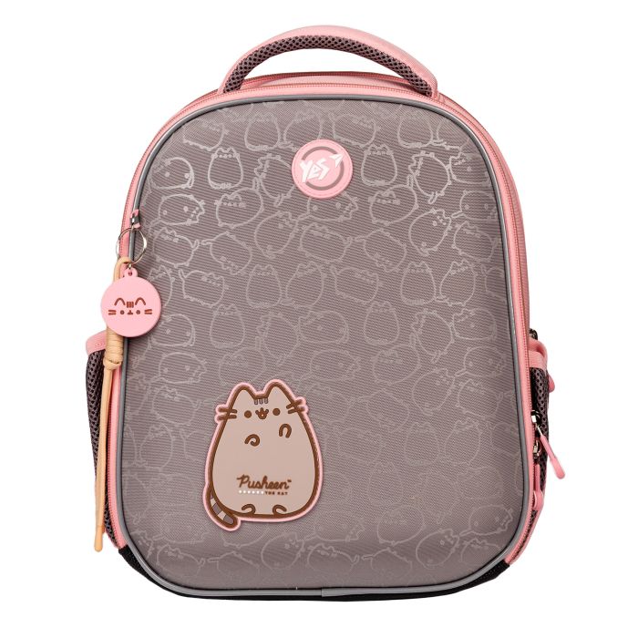 Рюкзак шкільний каркасний YES H-100 "Pusheen Fatty" 35*28*15см., 559851