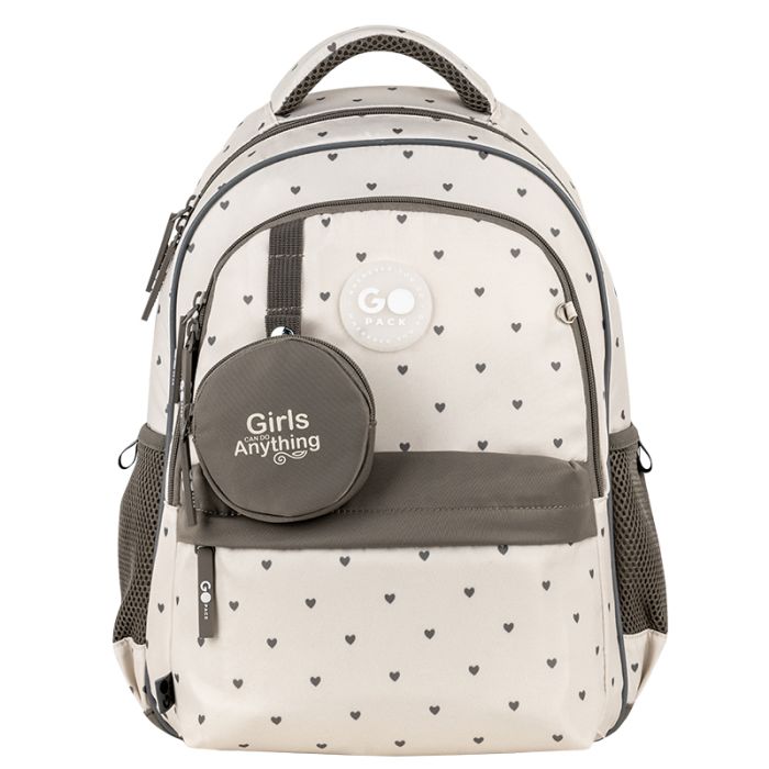 Рюкзак GoPack Education GO26-182M-3 Beige Polka Dots