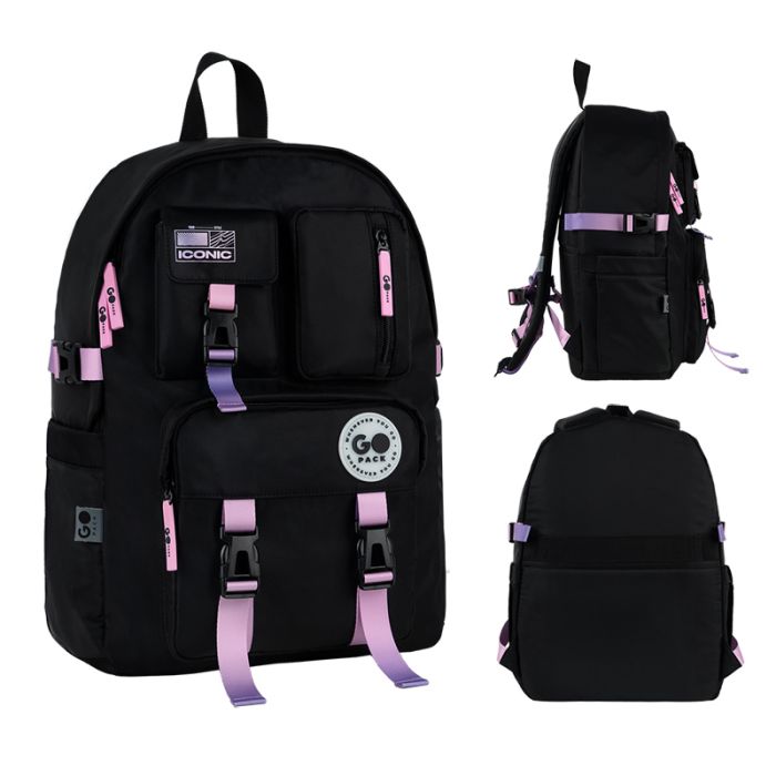 Рюкзак GoPack Education Teens GO26-2500L-2 чорний, градієнт