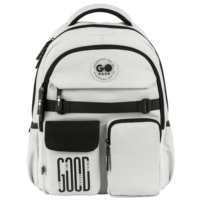 Рюкзак GoPack Education GO26-183M-2 світло-сірий