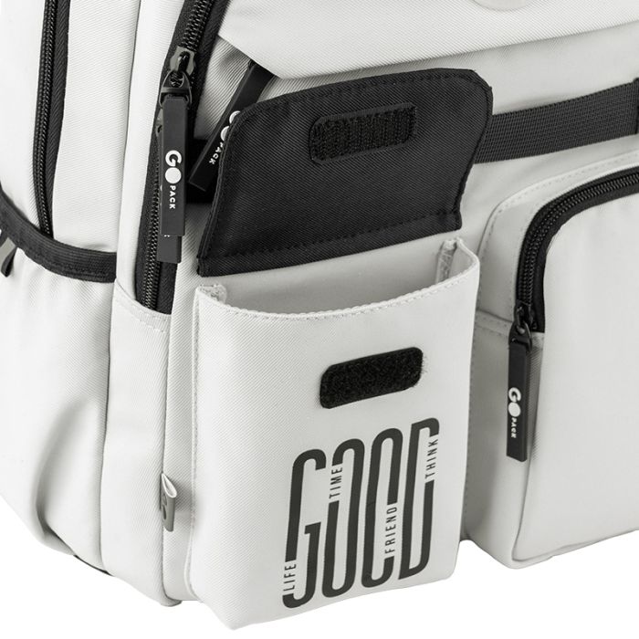 Рюкзак GoPack Education GO26-183M-2 світло-сірий