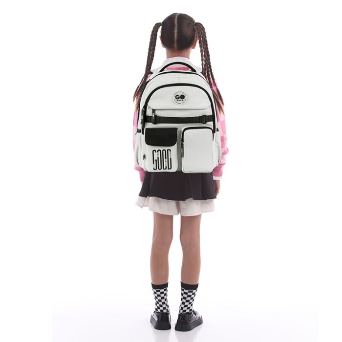 Рюкзак GoPack Education GO26-183M-2 світло-сірий