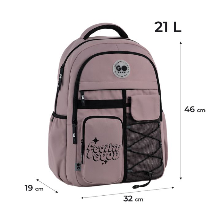 Рюкзак GoPack Education Teens GO26-184L-1 рожевий