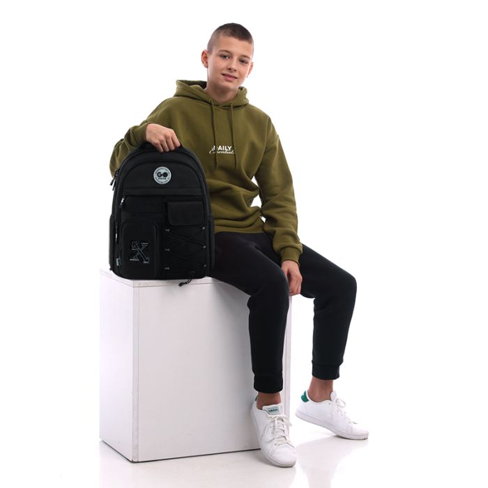 Рюкзак GoPack Education Teens GO26-184L-3 чорний