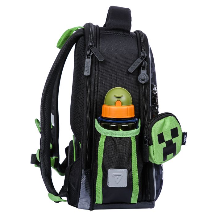Рюкзак шкільний каркасний YES H-100S Minecraft Reality 35х28х15см., 550223