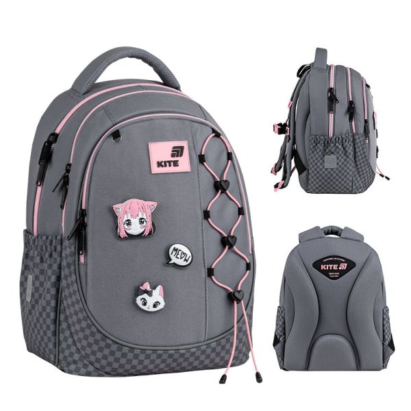 Рюкзак шкільний Kite Education Meow K26-700M-3