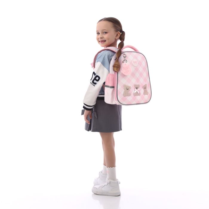 Рюкзак шкільний напівкаркасний GoPack Education Teddy Bears GO26-165S-1