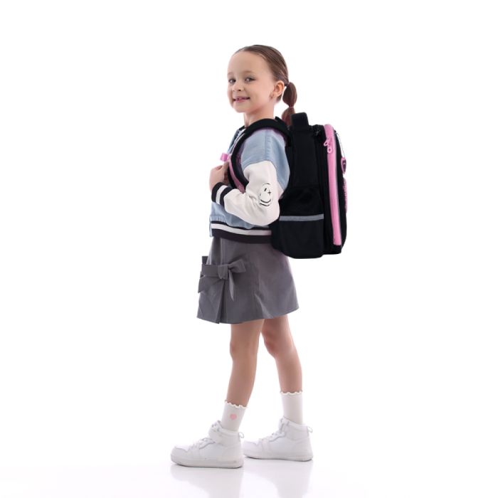 Рюкзак шкільний напівкаркасний GoPack Education Heart GO26-165S-2