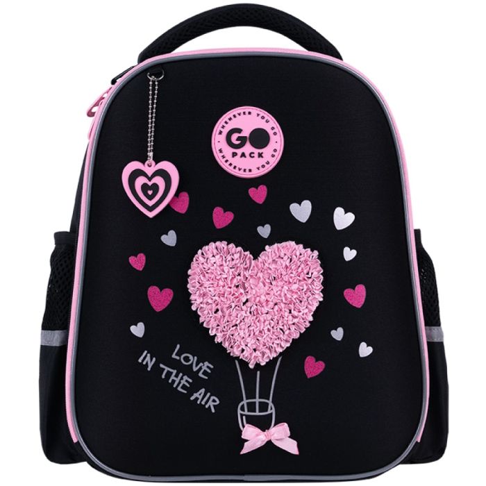 Рюкзак шкільний напівкаркасний GoPack Education Heart GO26-165S-2