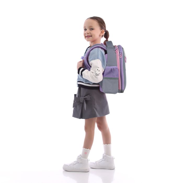 Рюкзак шкільний напівкаркасний GoPack Education Cute Kitty GO26-165S-3