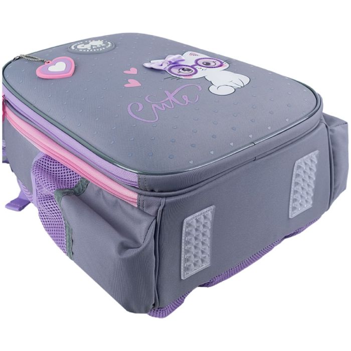 Рюкзак шкільний напівкаркасний GoPack Education Cute Kitty GO26-165S-3