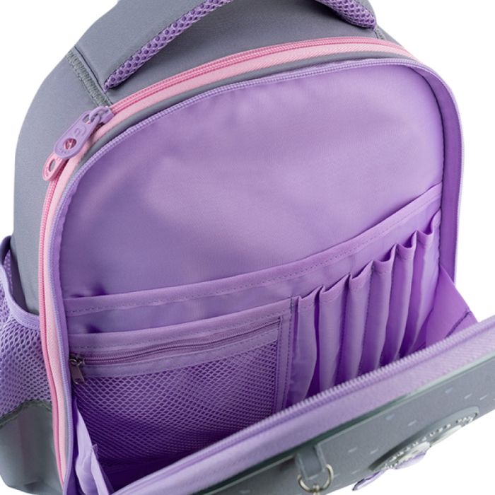 Рюкзак шкільний напівкаркасний GoPack Education Cute Kitty GO26-165S-3