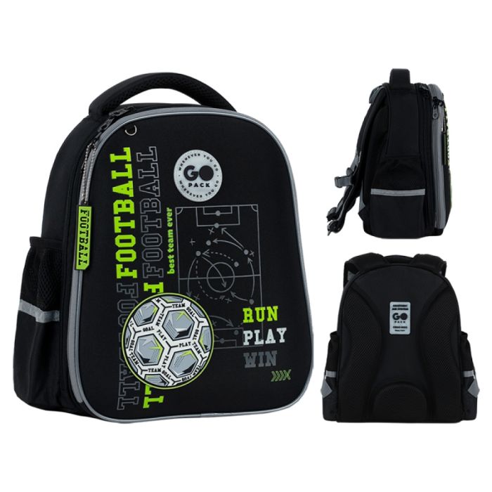 Рюкзак шкільний напівкаркасний GoPack Education Football Fan GO26-165S-4