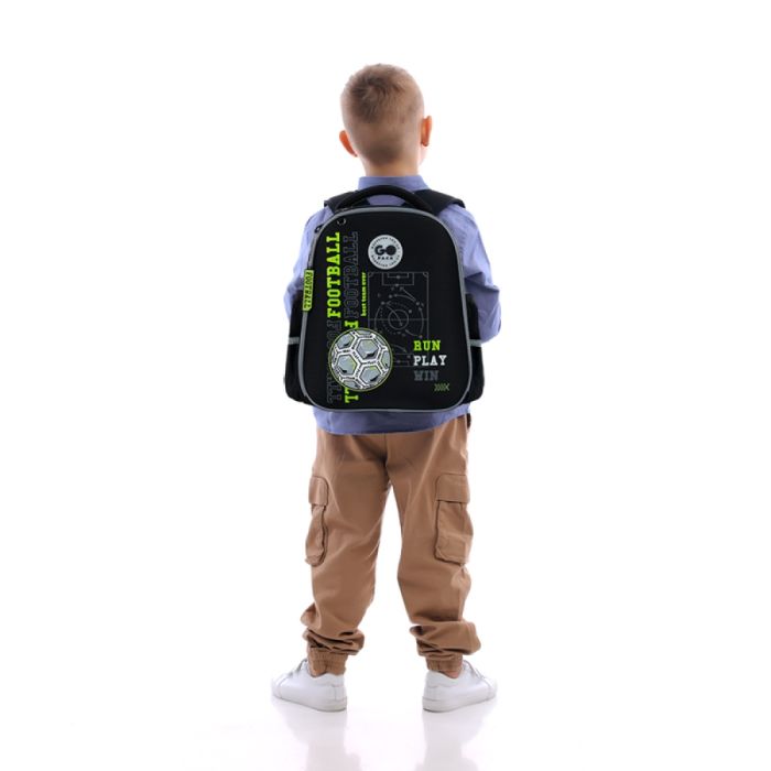 Рюкзак шкільний напівкаркасний GoPack Education Football Fan GO26-165S-4