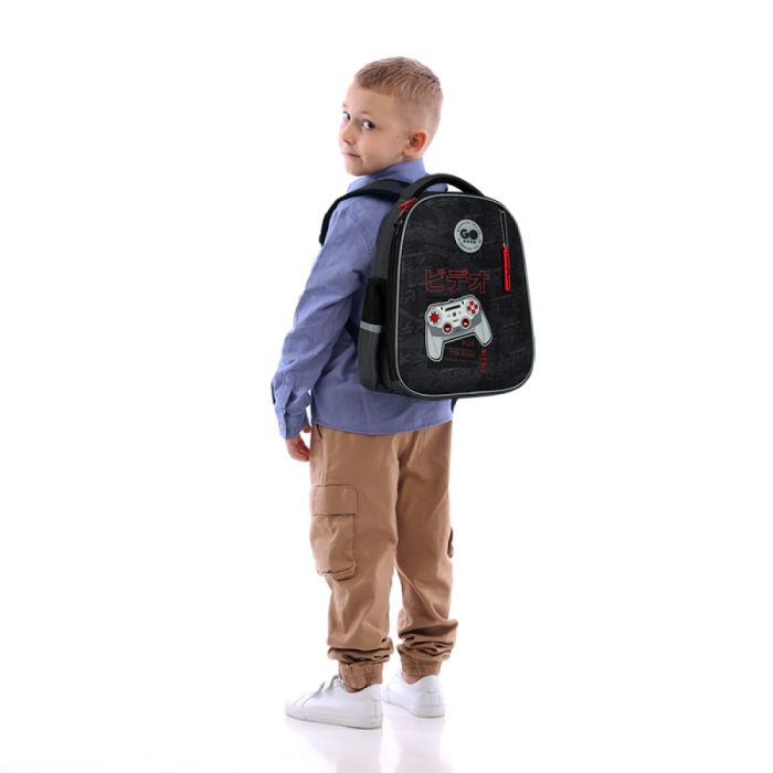 Рюкзак шкільний напівкаркасний GoPack Education Play GO26-165S-6