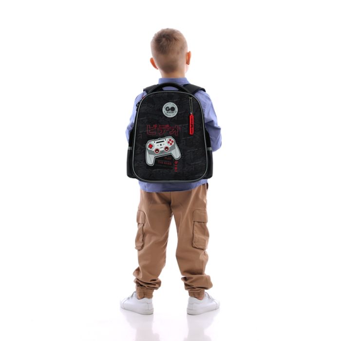 Рюкзак шкільний напівкаркасний GoPack Education Play GO26-165S-6