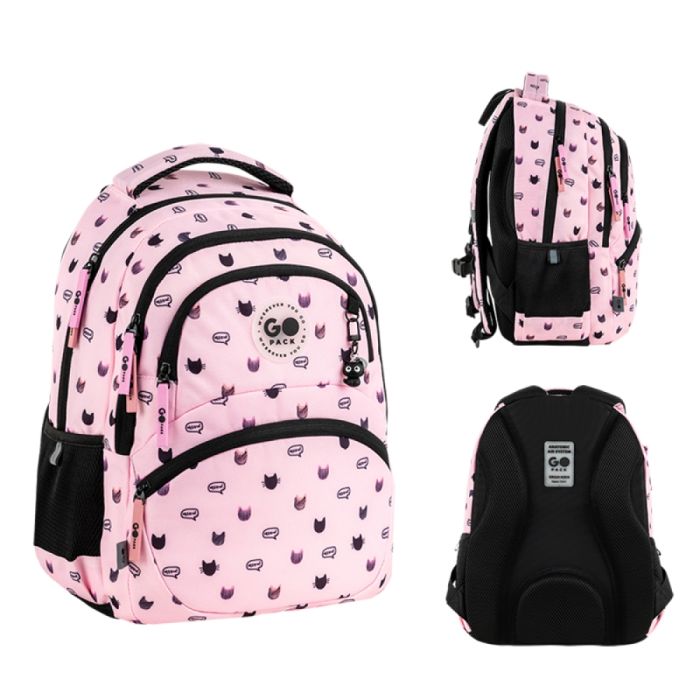 Рюкзак шкільний GoPack Education Meow Cats GO26-175M-1