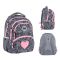 Рюкзак шкільний GoPack Education Fluffy Heart GO26-175M-4