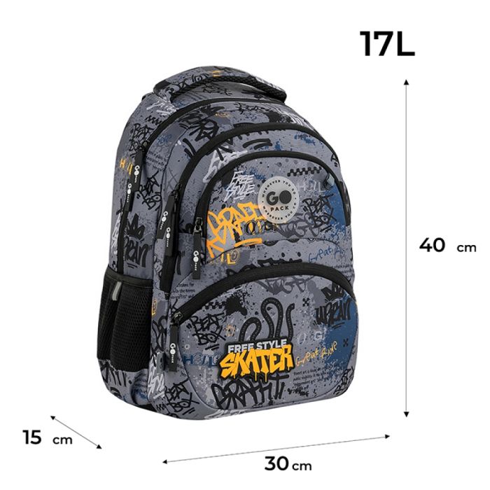 Рюкзак шкільний GoPack Education Free Style GO26-175M-5