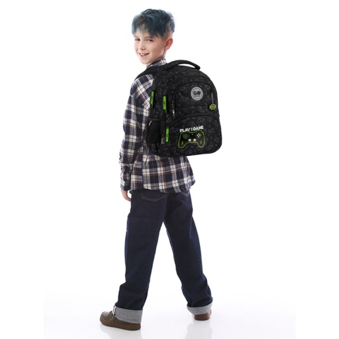 Рюкзак шкільний GoPack Education Never Give Up GO26-175M-7